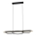 Eglo - Dimbar LED-taklampa på vajer 2xLED/12,5W/230V+LED/15,5W 3000K beige/svart