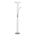 EGLO - Dimmbar golvlampa BAYA 1xR7s/230W+1xG9/33W mattkrom