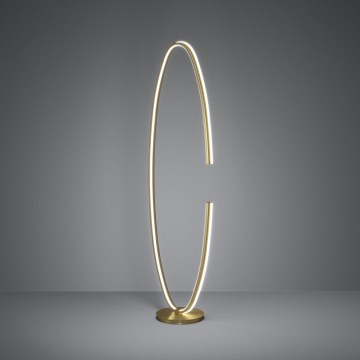 Eglo - Dimmbar LED-golvlampa LED/20W/230V 2200-6500K guldfärgad