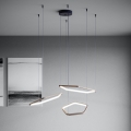 Eglo - Dimmbar LED-pendel på kabel LED/50W/230V 2200-6500K mässing + fjärrkontroll