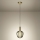 Eglo - Dimmbar LED-pendellampa på vajer LED/5,5W/230V + LED/1,6W 2200–6500K Ø21 cm, guld