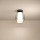 Eglo - Dimmbar LED-taklampa LED/5,5W/230V + LED/1,6W 2200-6500K Ø 25 cm svart krom + fjärrkontroll