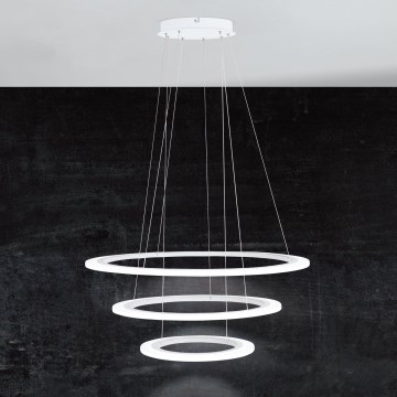 Eglo - Dimmbar LED-takpendel på vajer LED/45W/230V + LED/33W + LED/19,5W