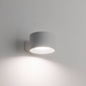Eglo - Dimmbar uppladdningsbar touchstyrd vägglampa LED/5W/5V 2700/4000/6500K 2000 mAh vit