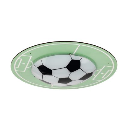 Eglo - Ersättningsglas för taklampa TABARA E27 diameter 25 cm soccer boll