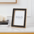 Eglo - Fotoram 13x18 cm svart/guld