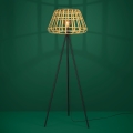 Eglo - Golvlampa 1xE27/40W/230V bambu