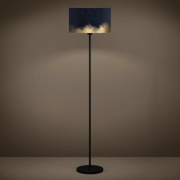 Eglo - Golvlampa 1xE27/40W/230V blå/guld