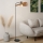 Eglo - Golvlampa 1xE27/42W/230V brun/svart