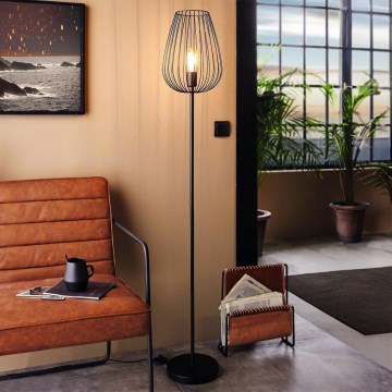 Eglo - Golvlampa 1xE27/60W/230V