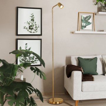 Eglo - Golvlampa 1xGU10/5W/230V guld