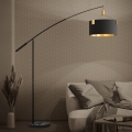 Eglo - Golvlampa 3xE27/40W/230V svart/guld