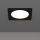 Eglo - Infälld LED-taklampa 6,3W/230V 2700/4000/6500K 11,9x11,9 cm svart