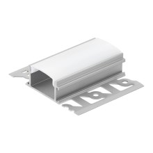 Eglo - Infälld profil för LED remsor 62x14x1000 mm vit 