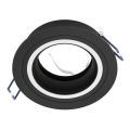 Eglo - Infälld taklampa 1xGU10/35W/230V antracit