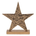Eglo - Juldekoration 21x20,5 cm stjärna/guld