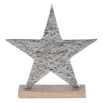 Eglo - Juldekoration 21x20,5 cm stjärna/silver