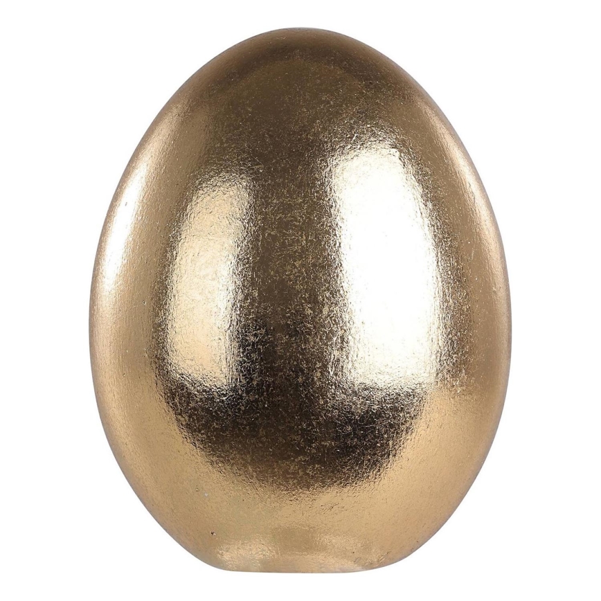 Eglo - Keramik dekoration 9,5x7 cm egg/guld