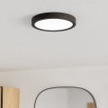 Eglo - LED badrumstaklampa LED/11,5W/230V 2700/4000/6500K Ø 21,1 cm IP44 svart