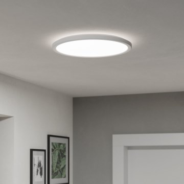 Eglo - LED badrumstaklampa LED/18,5W/230V 2700/4000/6500K Ø 38,9 cm IP44 vit