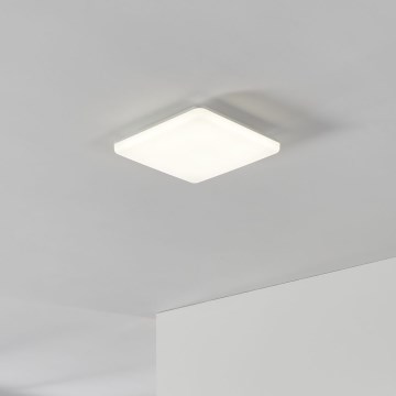 Eglo - LED badrumstaklampa LED/20W/230V 2700/4000/6500K 31x31 cm IP54 vit