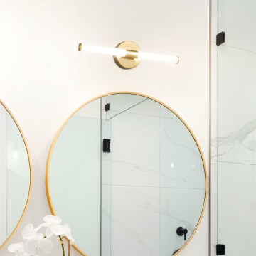 Eglo - LED-belysning för badrumsspegel LED/7,5W/230V 3000/4000/6500K 45 cm IP44 guld