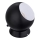 Eglo - LED bord-/vägglampa 1xGU10/2,8W/230V svart