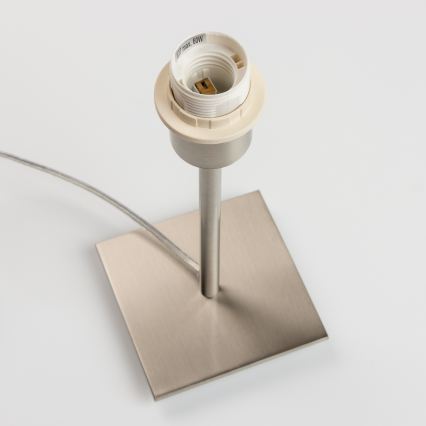 Eglo - LED bordslampa TUNJA 1xE27/60W/230V krämfärgad