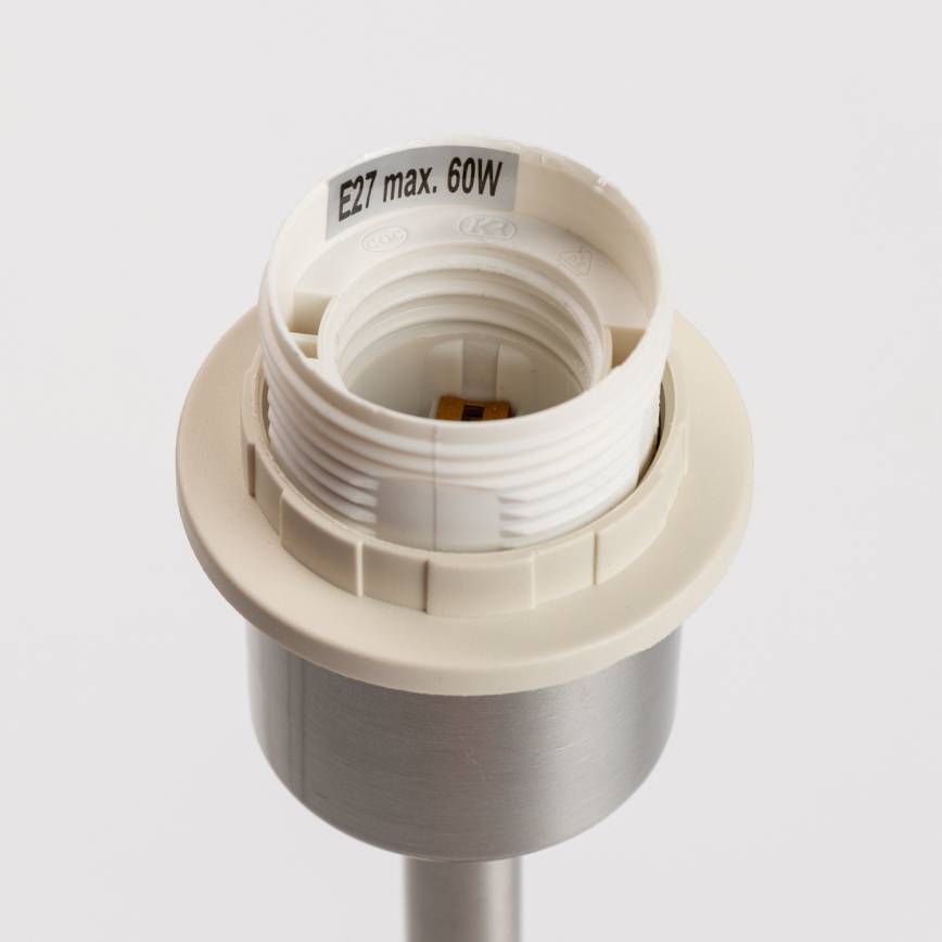 Eglo - LED bordslampa TUNJA 1xE27/60W/230V krämfärgad