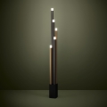 Eglo - LED Dimbar golvlampa 5xLED/3,7W/230V 3000K antracit/guld