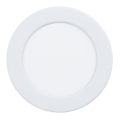 Eglo - LED dimbar infälld takarmatur LED/5,5W/230V Ø 11,7 cm