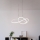 Eglo - LED dimbar pendellampa på kabel LED/40W/230V 2200-6500K vit + fjärrkontroll