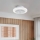 Eglo - LED-dimbar takfläkt 3x LED/12,6W/230V 2700-6500K Ø55 cm vit + fjärrkontroll