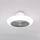 Eglo - LED Dimbar takfläkt LED/25,5W/230V vit/grå + fjärrkontroll