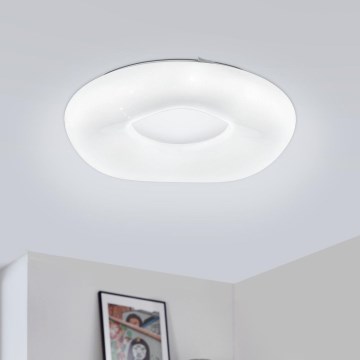 Eglo - LED dimbar taklampa LED/18W/230V + fjärrkontroll