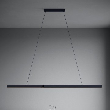 Eglo - LED dimbar taklampa LED/20W/230V 3000K svart