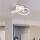 Eglo - LED-dimbar taklampa LED/40W/230V 2200-6500K Ø83 cm vit + fjärrkontroll
