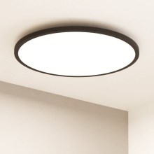 Eglo - LED Dimbar taklampa LED/41W/230V diameter 60 cm svart
