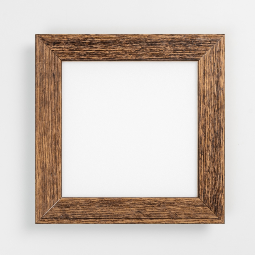 Eglo - LED Dimbart Takmonterat Panel SALOBRENA 2 WOOD LED/16W/230V 4000K 34x34 cm brun