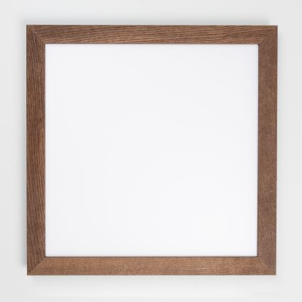 Eglo - LED dimbar infälld panel SALOBRENA-CL WOOD LED/31W/230V 2700-6500K 64x64 cm mörkbrun