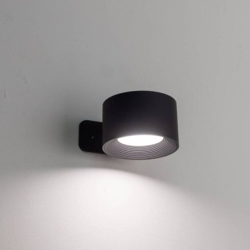 Eglo - LED dimbar uppladdningsbar beröringsstyrd vägglampa LED/5W/5V 2700/4000/6500K 2000 mAh svart