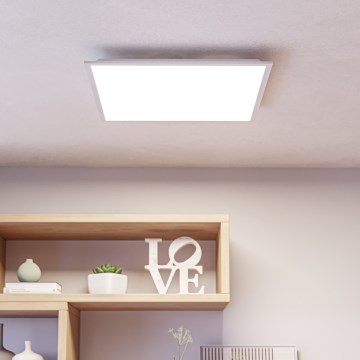 Eglo - LED Dimbart ytmonterad panel LED/33W/230V 2700-6500K 60x60 cm vit + fjärrkontroll