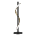 Eglo - LED-dimmbar bordslampa LED/8,8W/230V 2700/4000/6500K svart/guld