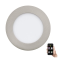 Eglo - LED dimmbar infälld badrumsarmatur LED/5,4 W/230 V IP44 ZigBee Ø 12 cm