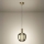 Eglo - LED-dimmerbar pendellampa med kabel LED/6W/230V + LED/1,6W 2200-6500K Ø 25 cm guld