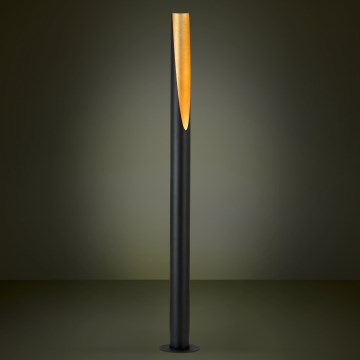 Eglo - LED golvlampa 1xGU10/4,7W/230V svart/guld