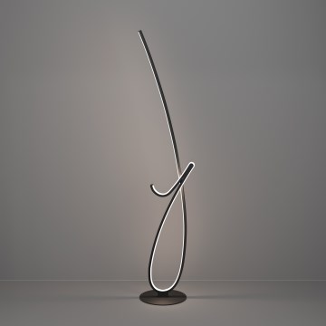 Eglo - LED-golvlampa LED/20W/230V 2700/4000/6500K svart