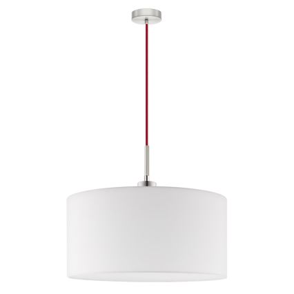 Eglo - LED hänglampa på kabel TUNJA 1xE27/60W/230V vit