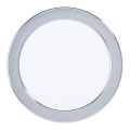 Eglo - LED-infälld badrumsarmatur LED/10,5W/230V IP44 Ø 16,6 cm