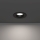 Eglo - LED infälld badrumsarmatur LED/4,9W/230V 2700/4000/6500K Ø 8,8 cm IP65 svart
